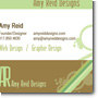 Amy Reid Designs Business Cards